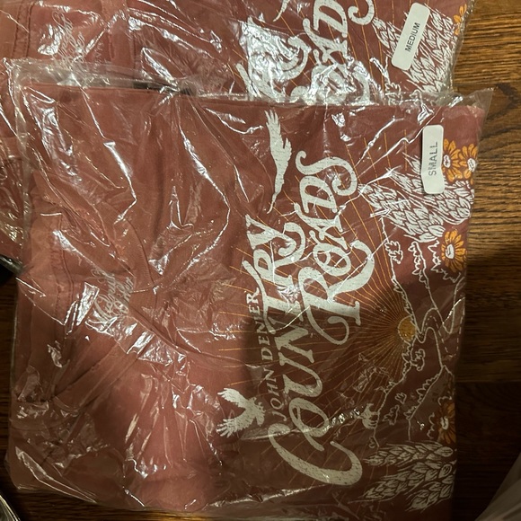 New MIDNIGHT RIDER X Free people John Denver country roads graphic tee small,XL - Picture 2 of 3